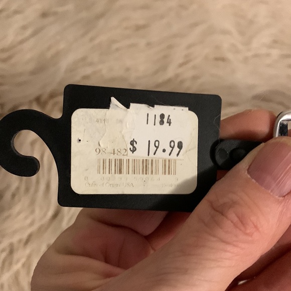 Brand new with tags brown leather 15” dog collar - Picture 4 of 4